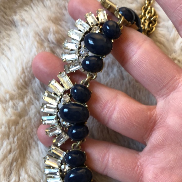 Like New J. Crew Statement Necklace - Navy - Picture 5 of 8